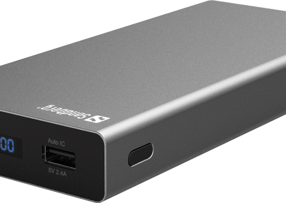 Sandberg Powerbank - Externer Batteriensatz - 1 x Lithium-Ionen 20000 mAh 74 Wh (420-52)