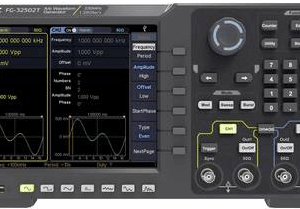 VOLTCRAFT FG-32502T Funktionsgenerator netzbetrieben 1 µHz - 250 MHz 2-Kanal Arbiträr, Rauschen, Puls, Rechteck, Sinus, Dreieck (FG-32502T)