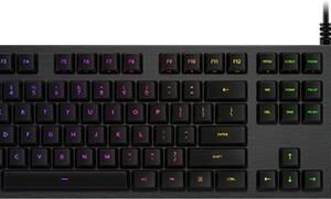 Logitech Gaming G512 - Tastatur - Hintergrundbeleuchtung - USB - QWERTY - Spanisch - Tastenschalter: GX Brown Tactile - Kohle