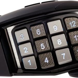 CORSAIR Gaming Scimitar RGB Elite - Maus - optisch - 17 Tasten - kabelgebunden - USB - Schwarz