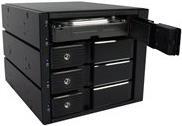 FANTEC BP-SA3141 - Internes RAID-Gehäuse - 3.5" (8,9 cm) - SATA 6Gb/s / SAS 6Gb/s - SAS 6Gb/s, SATA 6Gb/s - Schwarz (2186)
