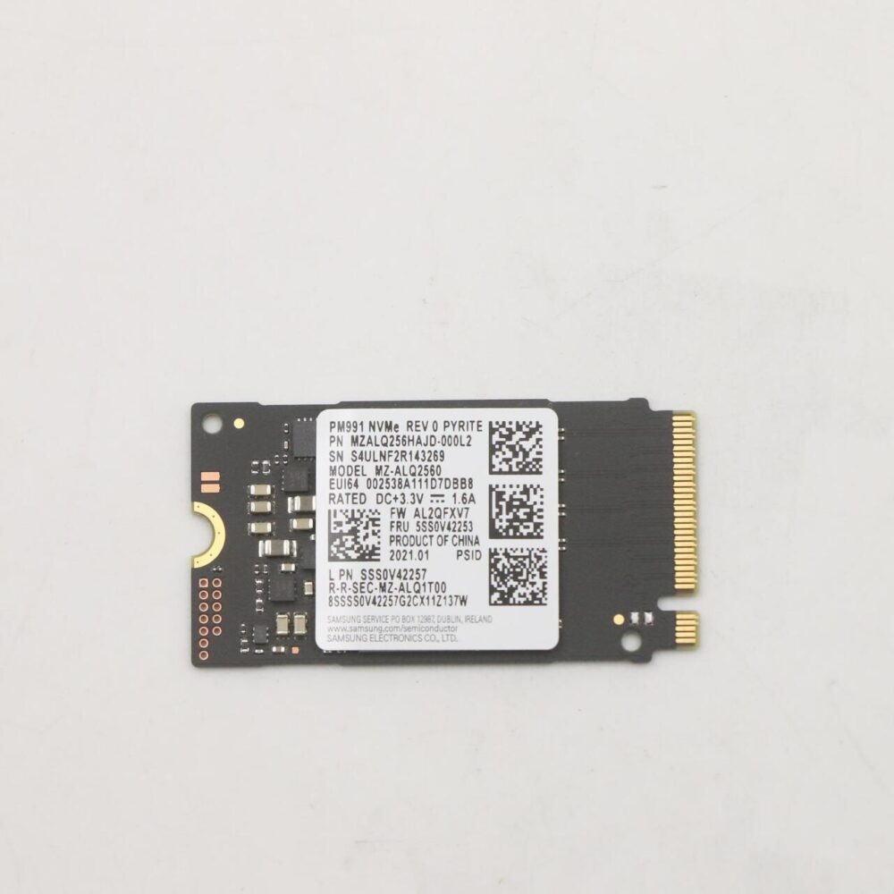 Lenovo 5SS0V42253 Internes Solid State Drive M.2 256 GB PCI Express (5SS0V42253)