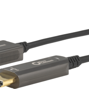 MicroConnect Premium - Adapterkabel - DisplayPort männlich zu HDMI männlich - 30,0m - Hybrid Kupfer/Kohlefaser - Schwarz - unterstützt 4K 60 Hz (4096 x 2160) (DP-HDMI-3000V1.4OP)