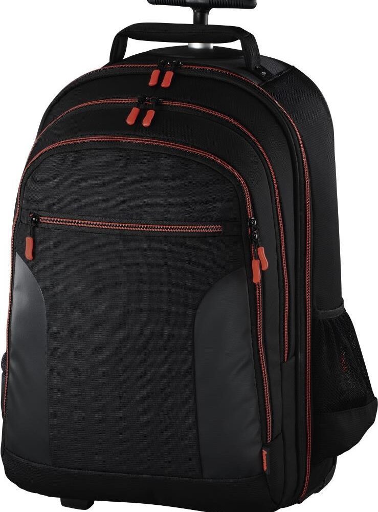 Hama "Miami" 200 - Rollenkoffer / Rucksack für Kamera mit Objektiven und Tablet / Notebook - Nylon - Schwarz (00139854)