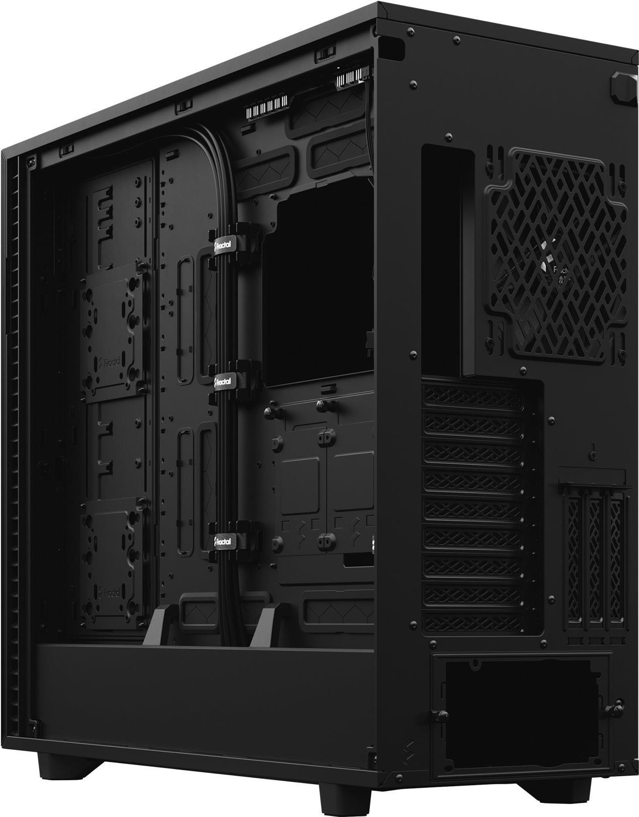 Fractal Design Define 7 XL - Tower - E-ATX / SSI EEB - keine Spannungsversorgung (ATX) - Schwarz - USB/Audio (FD-C-DEF7X-01)