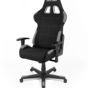 DXRacer Gaming Stuhl, OH/FD01/NG, F-Serie, schwarz-grau (OH-FD01-NG)