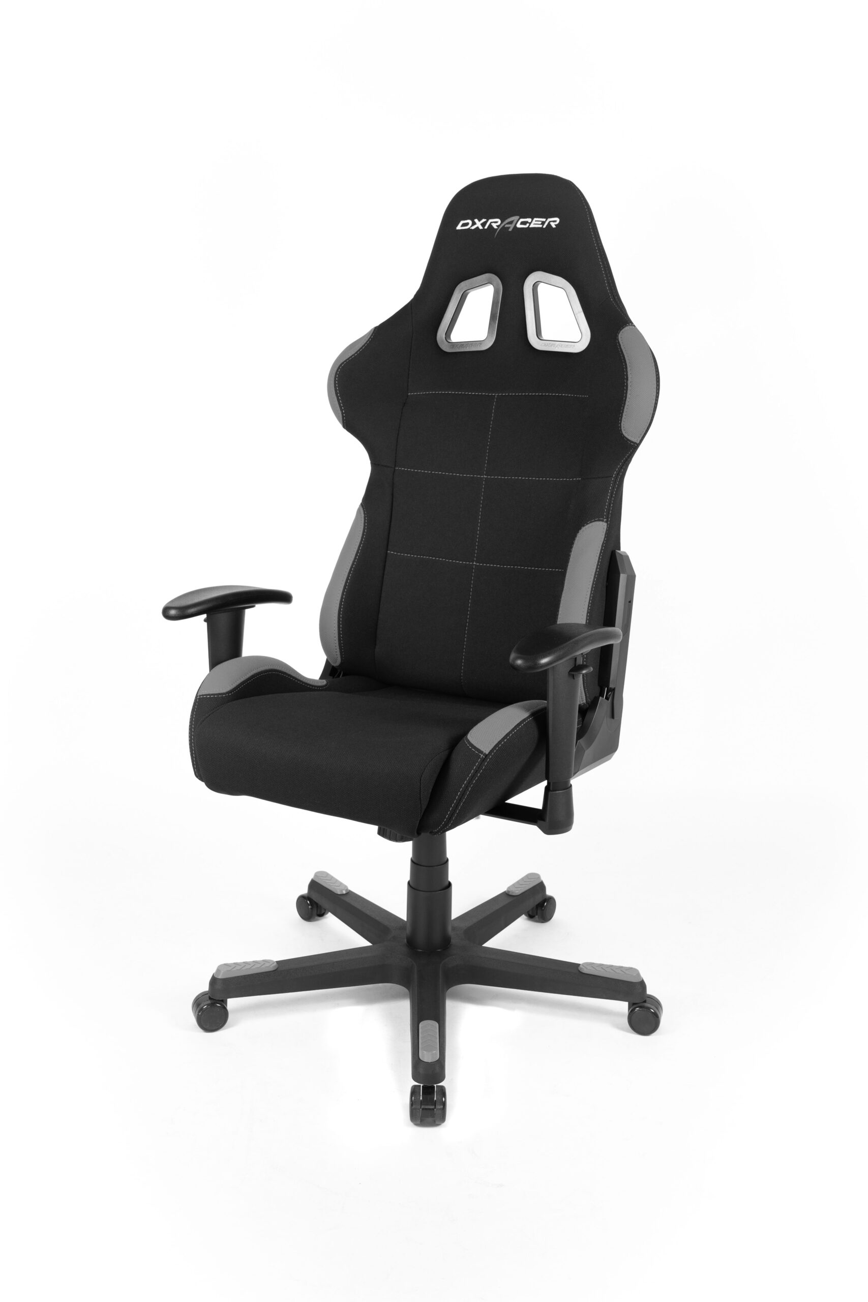 DXRacer Gaming Stuhl, OH/FD01/NG, F-Serie, schwarz-grau (OH-FD01-NG)