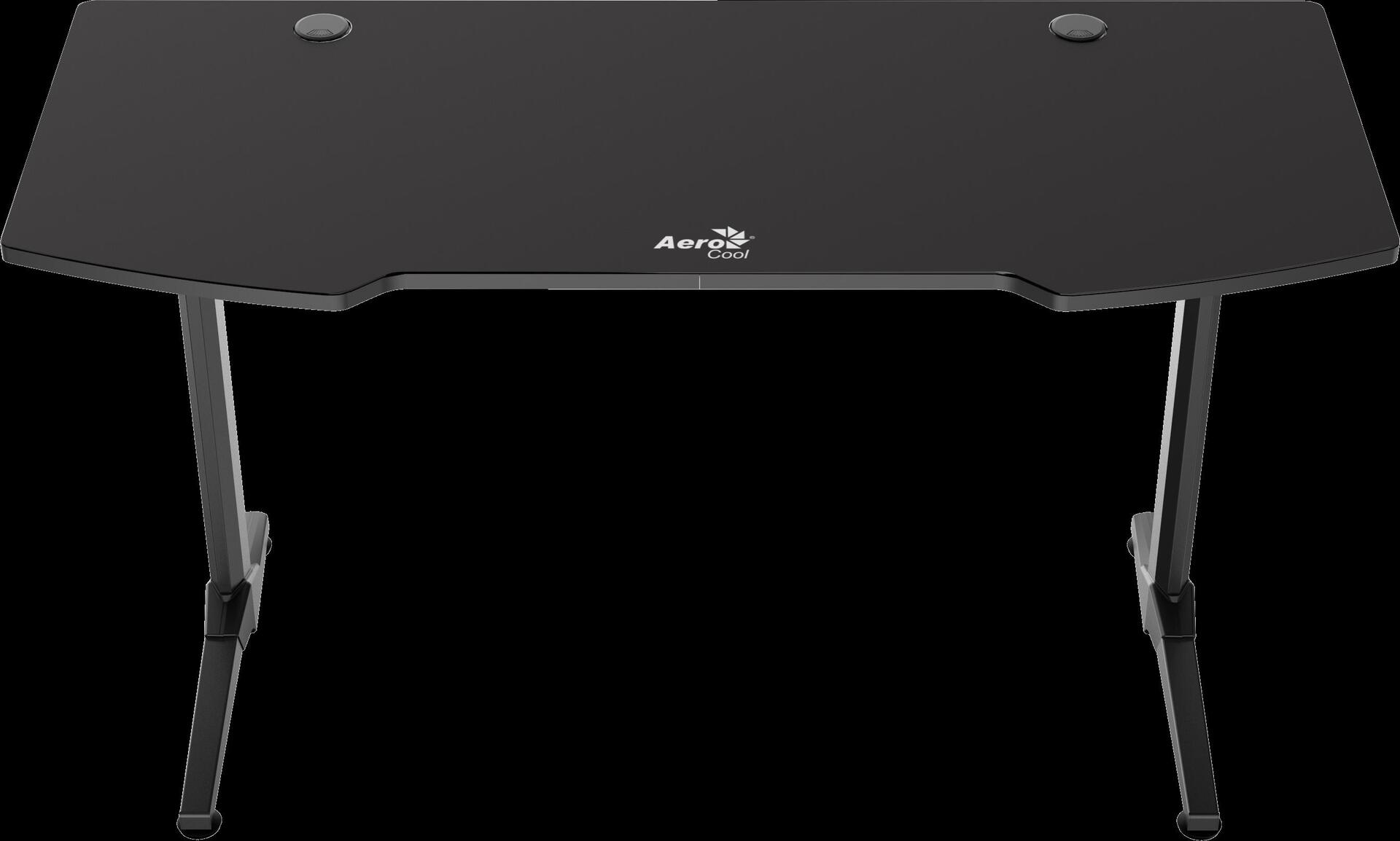 Aerocool ACD2 - Gerade - Rechteckige Form - Partikelbord - Stahl - Gaming - Schwarz (ACD2-140)