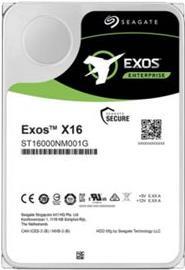 Seagate Exos X16 ST12000NM002G - Festplatte - 12TB - intern - SAS 12Gb/s - 7200 U/min - Puffer: 256MB (ST12000NM002G)