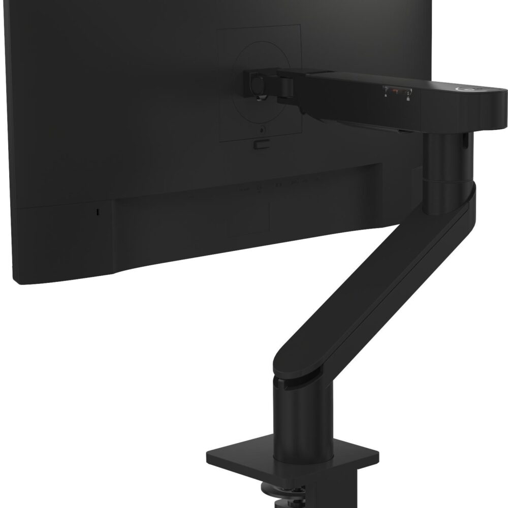 Dell Single Monitor Arm - MSA20 - Tischhalterung für LCD-Display (einstellbarer Arm) - Schwarz - Bildschirmgröße: 48,3-96,5 cm (19"-38") - Montageschnittstelle: 100 x 100 mm (DELL-MSA20)