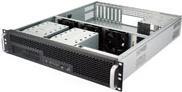 Fantec SG-290 2HE 550MM W/O PS 48,30cm (19") Servergehäuse für den Einbau in 48,30cm (19") Industrieschränke. Robuste Konstruktion und hochwertige Verarbeitung. Geeignet zum Aufsetzen von Security Server, Web Server, Online Game Server, NAS und SAN. Erweiterbar mit Teleskopschienen. (2214)