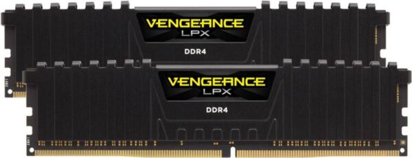 CORSAIR Vengeance LPX - DDR4 - 32 GB: 2 x 16 GB - DIMM 288-PIN - 3600 MHz / PC4-28800 - CL18 - 1.35 V - ungepuffert - non-ECC - Schwarz