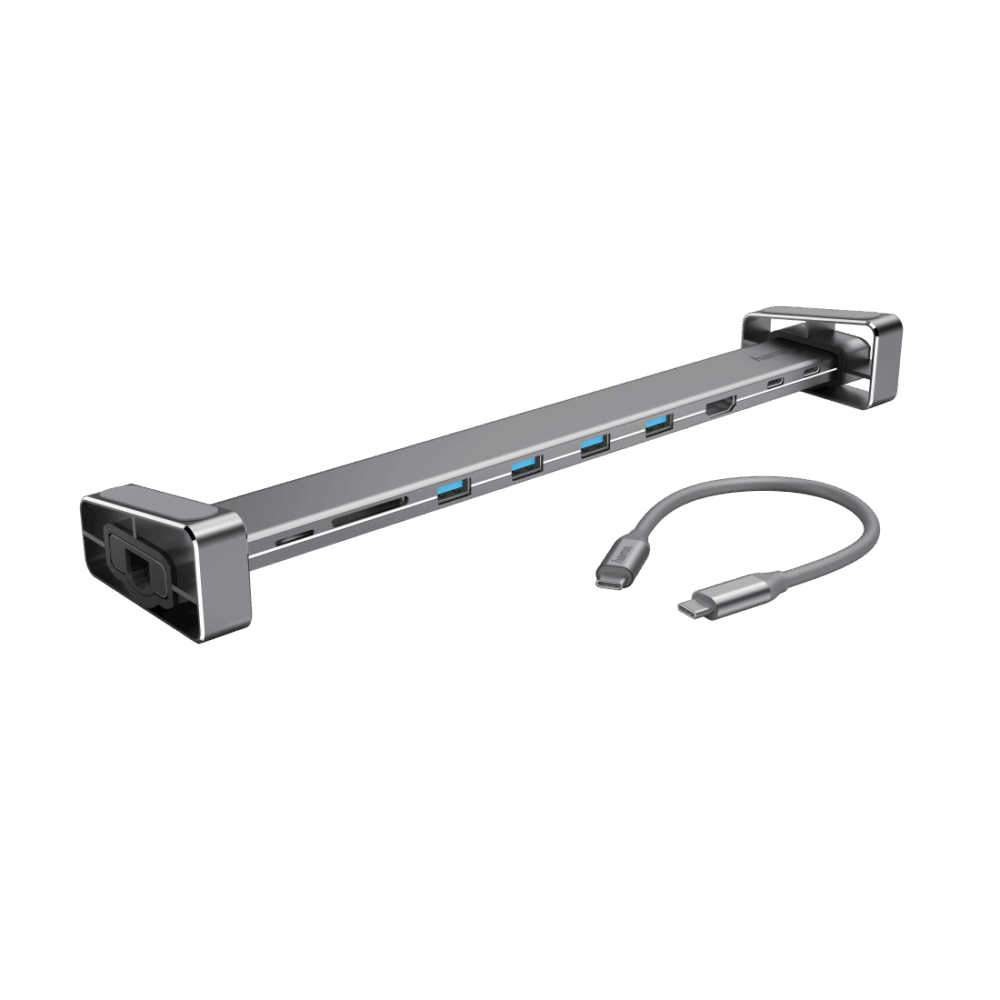 Hama 9-in-1 - Dockingstation - USB-C - HDMI - GigE (00200103)