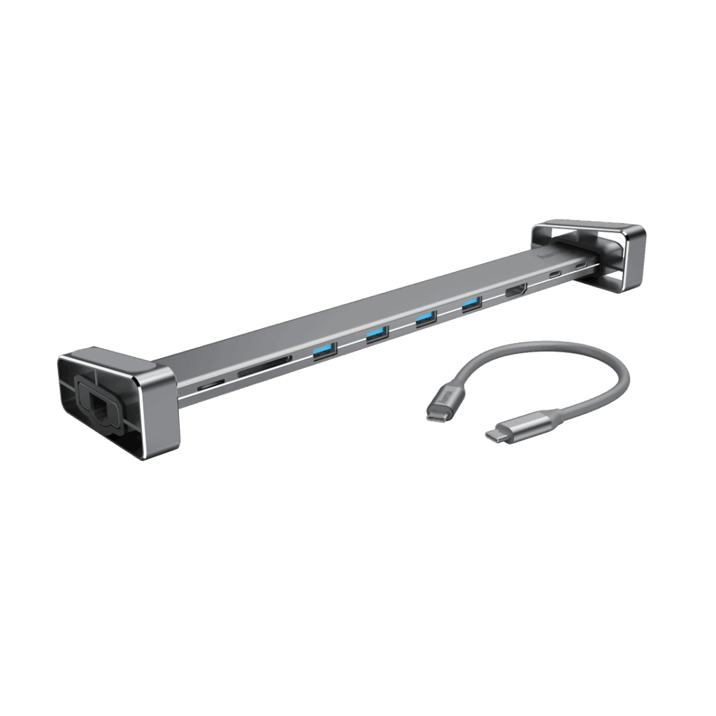 Hama 9-in-1 - Dockingstation - USB-C - HDMI - GigE (00200103)