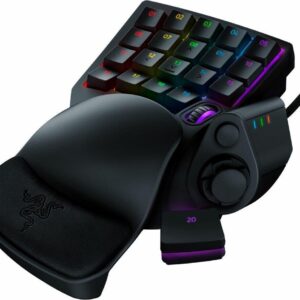Razer Tartarus Pro - Tastenfeld - mit Scroll-Rädchen, 8-way directional thumbpad - hintergrundbeleuchtet - USB - Tastenschalter: Razer Analog Optical Switches (RZ07-03110100-R3M1)
