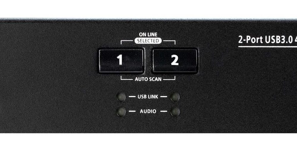 ATEN CS1822 KVMP Switch - KVM-/Audio-/USB-Switch - 2 x KVM/Audio/USB - 1 lokaler Benutzer - Desktop