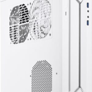 SilverStone Raven RVZ03-ARGB - Tower - Mini-ITX - ohne Netzteil (ATX / PS/2) - weiß - USB/Audio (SST-RVZ03W-ARGB)