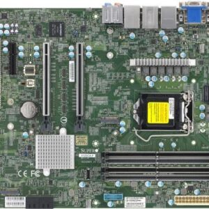Super Micro SUPERMICRO X12SCA-F - Motherboard - ATX - LGA1200-Sockel - W480 - USB-C Gen2, USB 3,2 Gen 1, USB 3,2 Gen 2 - Gigabit LAN, 2,5 Gigabit LAN - Onboard-Grafik - HD Audio (MBD-X12SCA-F-O)