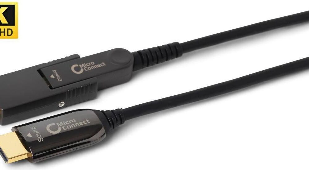 Microconnect HDM191915V2.0DOP HDMI-Kabel 15 m HDMI Typ A (Standard) HDMI Typ D (Mikrofon) Schwarz (HDM191915V2.0DOP)