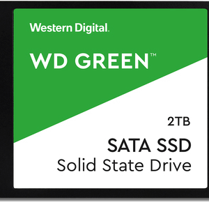 WD Green SSD WDS200T2G0A - SSD - 2 TB - intern - 2.5" (6.4 cm) - SATA 6Gb/s