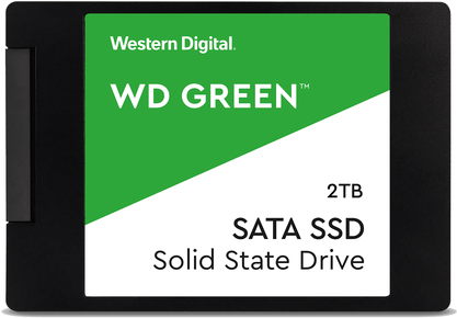 WD Green SSD WDS200T2G0A - SSD - 2 TB - intern - 2.5" (6.4 cm) - SATA 6Gb/s
