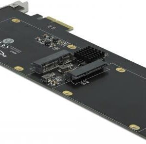 DeLOCK - Speichercontroller (RAID) - 4 Sender/Kanal - SATA 6Gb/s - 600MBps - RAID 0, 1, 10, JBOD - PCIe 2,0 x4 (90433)