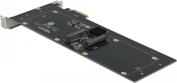 DeLOCK - Speichercontroller (RAID) - 4 Sender/Kanal - SATA 6Gb/s - 600MBps - RAID 0, 1, 10, JBOD - PCIe 2,0 x4 (90433)