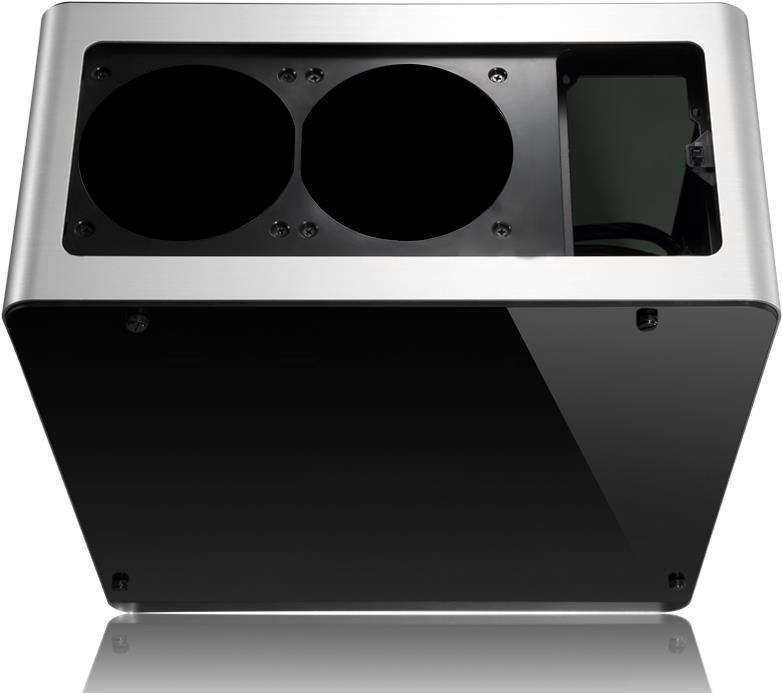 Jonsbo UMX4 SILVER Computer-Gehäuse Silber (UMX4 SILVER)