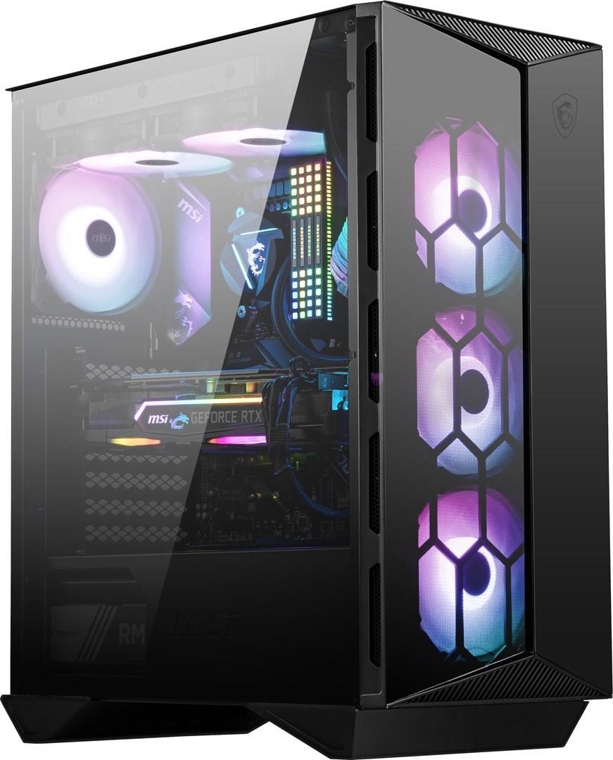 MSI MPG GUNGNIR 110R - Tower - ATX - Seitenteil mit Fenster (gehärtetes Glas) - keine Spannungsversorgung (ATX) - USB/Audio (306-7G10R21-W57)