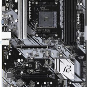 ASRock B550 Phantom Gaming 4 - Motherboard - ATX - Socket AM4 - AMD B550 - USB 3,2 Gen 1 - Gigabit LAN - Onboard-Grafik (CPU erforderlich) - HD Audio (8-Kanal) (90-MXBCY0-A0UAYZ)