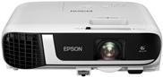 Epson EB-X49 - 3-LCD-Projektor - tragbar - 3600 lm (weiß) - 3600 lm (Farbe) - XGA (1024 x 768) - 4:3 - LAN - weiß (V11H982040)