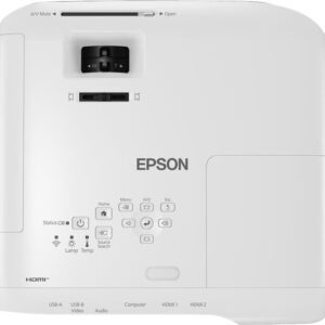 Epson EB-FH52 - 3-LCD-Projektor - 4000 lm (weiß) - 4000 lm (Farbe) - Full HD (1920 x 1080) - 16:9 - 1080p - 802,11n Wireless / Miracast - weiß (V11H978040)