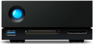 LaCie 1big Dock STHS8000800 - Festplatten-Array - 8 TB - 1 Schächte (SATA-600) - HDD 8 TB x 1 - USB 3.1, Thunderbolt 3 (extern) - mit 5 Jahre Servicevertrag für Datenwiederherstellung