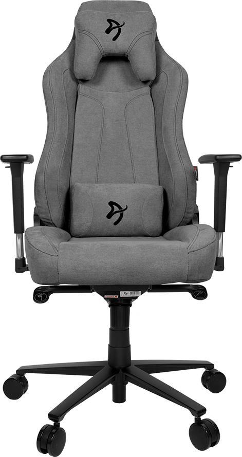 Arozzi Vernazza Universal-Gamingstuhl Gepolsterter Sitz Grau (VERNAZZA-SFB-ASH)