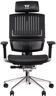 Thermaltake CyberChair E500 Büro- & Computerstuhl Netz-Sitz Vernetzte Rückenlehne (GGC-EG5-BBLFDM-01)