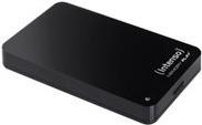 Intenso MEMORY PLAY - Festplatte - 2TB - extern (tragbar) - 2.5" (6,4 cm) - USB3.0 - 5400 U/min - Puffer: 8MB - Schwarz (6021480)
