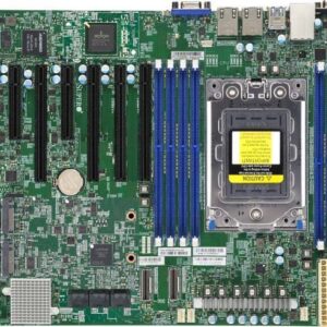 Super Micro SUPERMICRO H12SSL-CT - Motherboard - ATX - Socket SP3 - USB3.0 - 2 x 10 Gigabit LAN - Onboard-Grafik (MBD-H12SSL-CT-B)