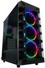 LC Power Gaming 709B Solar_System_X - Tower - ATX - ohne Netzteil - Schwarz - USB/Audio (LC-709B-ON)