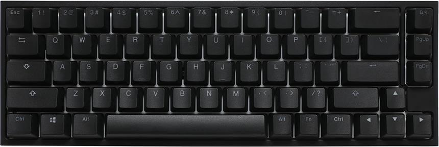 DuckyChannel Ducky One 2 SF DKON1967ST - Tastatur - Hintergrundbeleuchtung - USB-C - Deutsch - Tastenschalter: CHERRY MX Speed Silver - Schwarz (DKON1967ST-PDEPDAZT1)