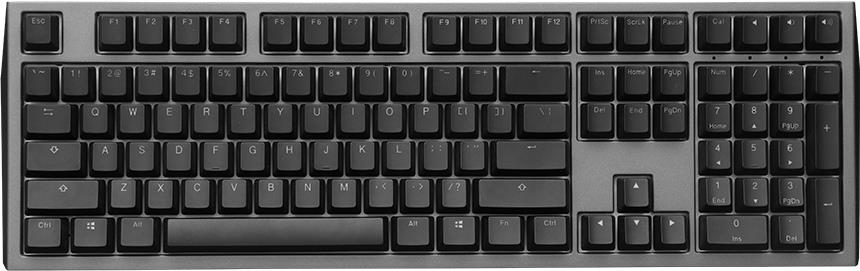 Ducky Shine 7 - Volle Größe (100%) - USB - Mechanischer Switch - RGB-LED - Grau (DKSH1808ST-ADEPDAHT1)