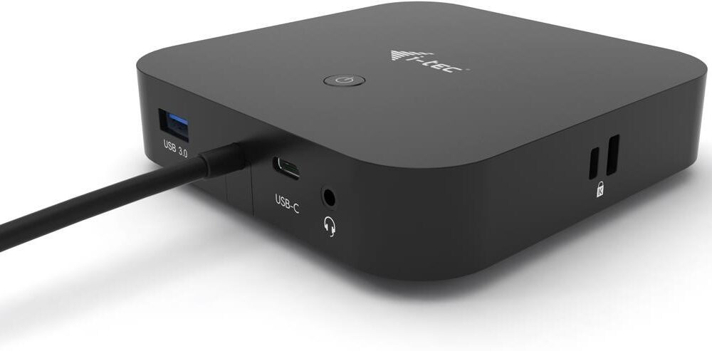 I-TEC USB-C Dual Display MST Docking Station - ohne USB-C-Ladeadapter - 2x DP 1x GLAN 3x USB 3.1 2x USB 2.0 1x USB-C-Datei 1x Audio/Mic Jack 1x 100W USB-C PD (C31DUALDPDOCKPD)