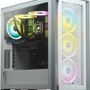 CORSAIR 4000D AIRFLOW - Tower - ATX - ohne Netzteil (ATX) - weiß - USB/Audio (CC-9011201-WW)