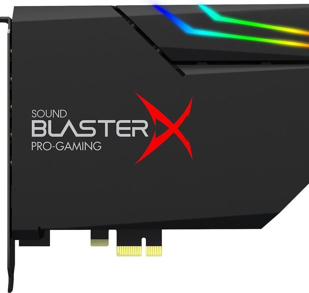 Creative Sound BlasterX AE-5 Plus - Soundkarte - 32-Bit - 384 kHz - 122 dB S/N - 5,1 - PCIe - Sound Core3D (70SB174000003)