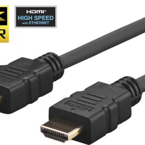 Vivolink PROHDMIHDLSZH15-18G HDMI-Kabel 15 m HDMI Typ A (Standard) Schwarz (PROHDMIHDLSZH15-18G)