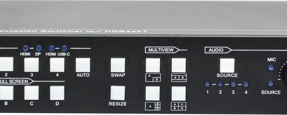 Vivolink 4K 6x1 Presentation Switcher (VLSC262)