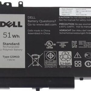 Dell - Laptop-Batterie (Primary) - 4 Zellen - 51 Wh - für Latitude E5250, E5450, E5550 (5XFWC)
