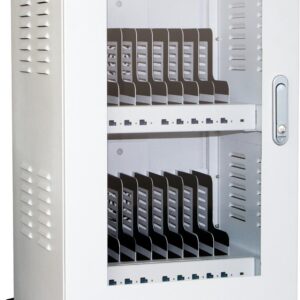 RealPower Power Station 20 - Wagen zur Verwaltung tragbarer Geräte - Weiß - Flur - USB - Überspannung - Überhitzung - Kurzschluß - Schlüssel (306952)