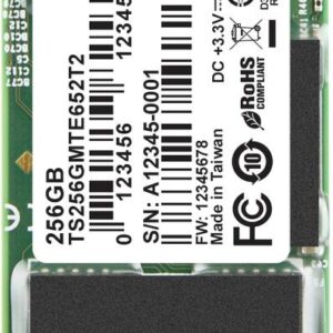Transcend MTE652T2 - SSD - 256GB - intern - M.2 2280 - PCIe 3,1 x4 (NVMe) (TS256GMTE652T2)