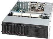 Supermicro SC835 TQ-R921B - Rack-Montage - 3U - Erweitertes ATX - SATA/SAS - Hot-Swap 920 Watt - Schwarz
