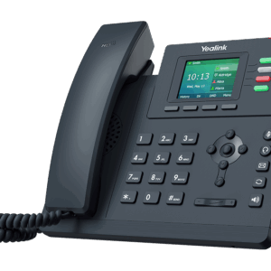 Yealink SIP-T33G - VoIP-Telefon - fünfwegig Anruffunktion - SIP, SIP v2, SRTP - 4 Leitungen - Classic Gray (1301046)